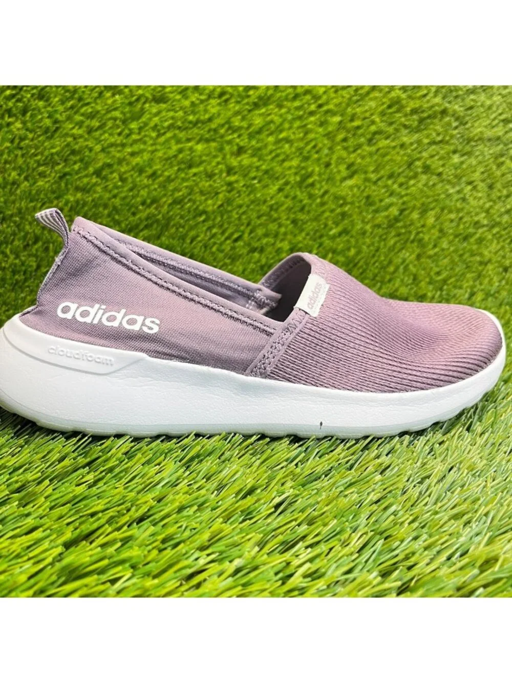 Adidas Lite Racer Slip-On Legacy Purple Womens Size 6.5 Athletic Shoes Sneakers